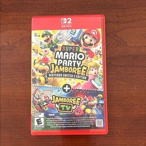 Nintendo Super Mario Party Jamboree for Switch 2 - Red Case